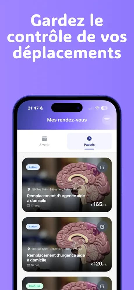 Gardez le contrôle de vos déplacements